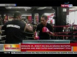 BT: Donaire Jr., binati ng Malacanang nang makuha ang WBO Super Bantamweight title