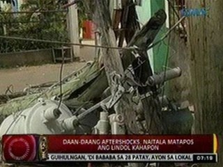24 Oras: Daan-daang aftershocks, naitala matapos ang lindol kahapon