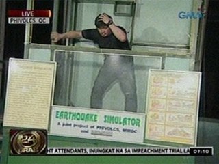 24 Oras: Panayam kay: Ishmael Narag- OIC Seismology Division, PHIVOCS