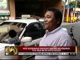24 Oras: Jackpot sa 6/55, umabot na sa mahigit P200 milyong piso