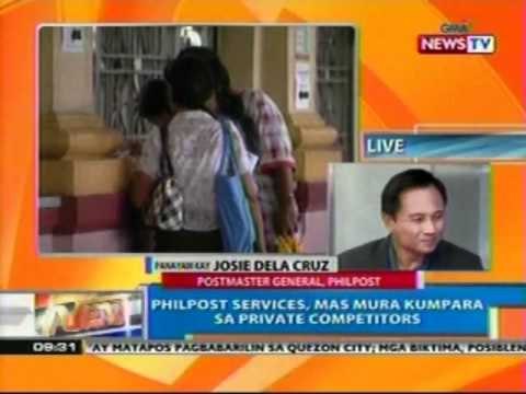 NTG: Ilang lugar sa Pilipinas, ginagamit pa rin ang serbisyo ng Philpost (020612)