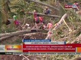 BT: Search and retrieval   operations sa mga natabunan ng   guho, itinuloy kahit umuulan