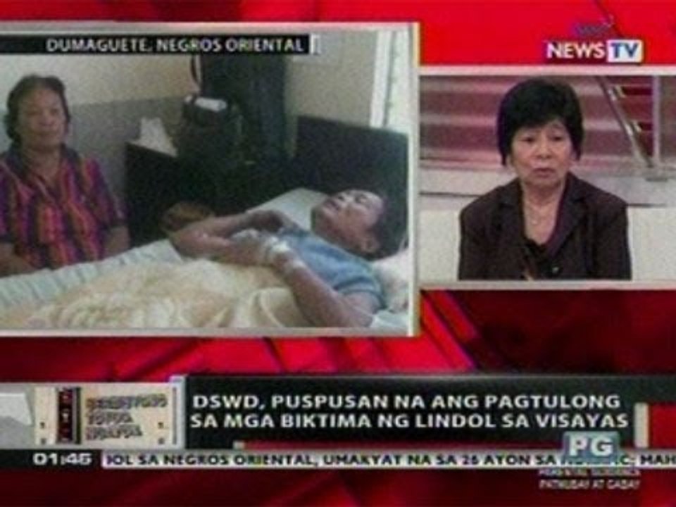 OC: DSWD, puspusan na ang pagtulong   sa mga biktima ng lindol sa   Visayas