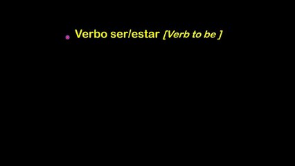 L3M1P10 VERBO SER-ESTAR-TO BE