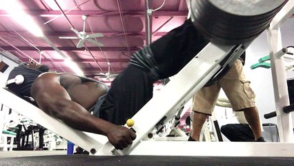 leg press strength training