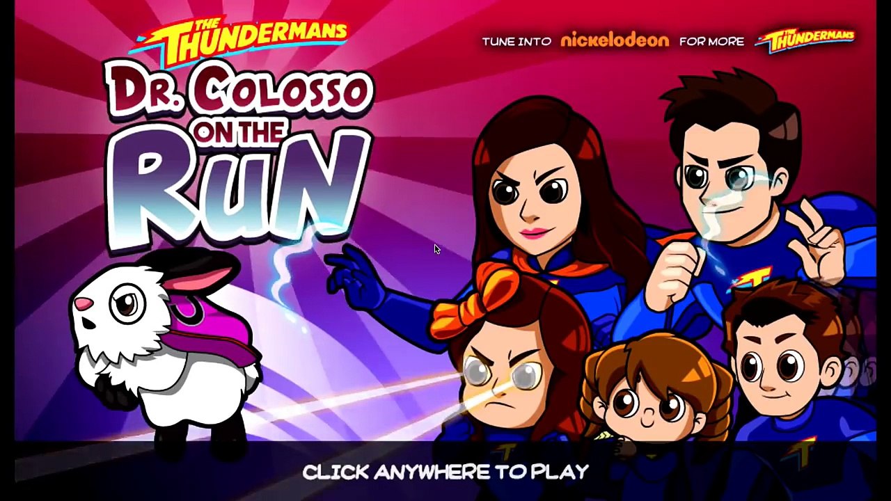 New Nickelodeon | The Thundermans: Dr. Colosso on the Run [Best Action Game 4 Kids]