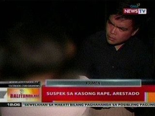 BT: Suspek sa kasong rape, arestado   sa Binangonan, Rizal