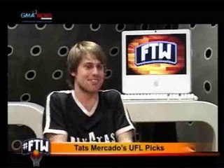 FTW: Tats Mercado's UFL   Picks