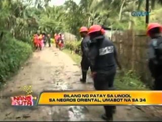 UB: NDRRMC: bilang ng patay sa lindol sa Negros Oriental, umabot na sa 34 (021012)