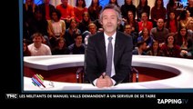 Primaire de la gauche : les militants de Manuel Valls font taire un serveur ! (déo)