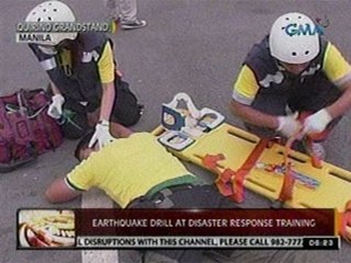 24oras: Earthquake drill at disaster response training sa Manila