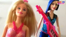 Barbie Girl Dolls Fairytale Fashion & Barbie Girl Doll Rock N Royals | Toys Review Video For Kids