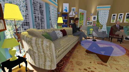 3D Lumion 5 Interior design for Lezeti i Pleqve Tv Sitcom