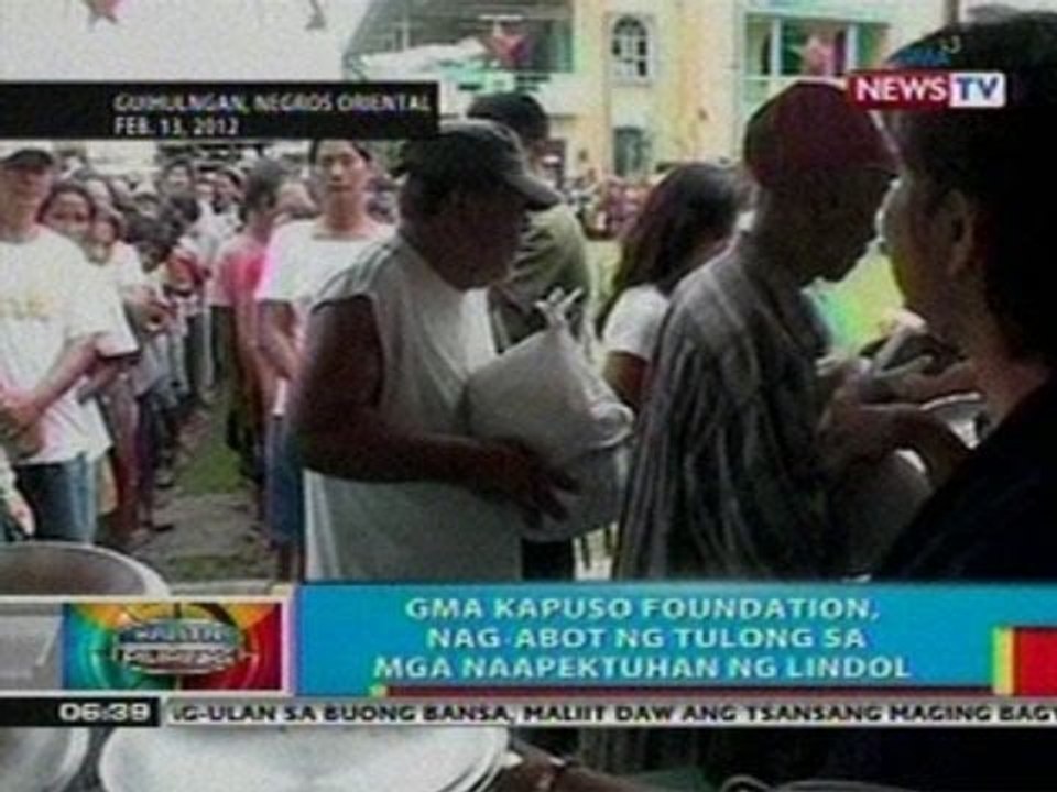 BP: GMA Kapuso Foundation, nag-abot ng tulong sa mga   naapektuhan ng lindol sa Visayas
