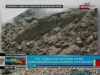 BP: Pag-akyat sa Mt. Kanlaon sa   Negros Occidental, hindi   pinapayagan dahil sa bitak sa   crater