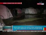 BP: Mga biktima ng bagyong Sendong sa   CDO, binaha sa relocation site