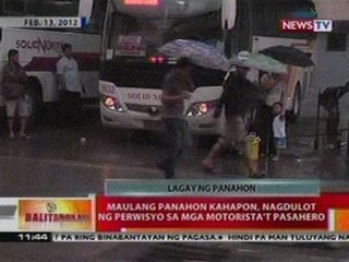 BT: Maulang panahon kahapon, nagdulot ng perwisyo sa mga motorista't pasahero