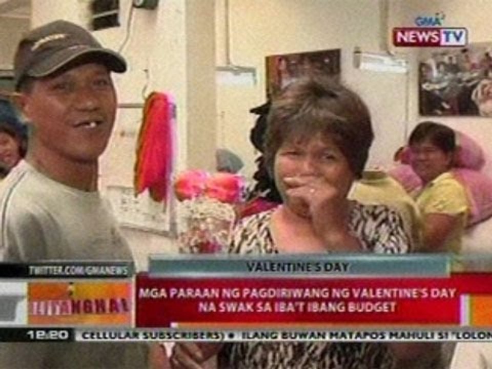 BT: Mga paraan ng pagdiriwang ng Valentine's day na swak sa iba't ibang budget