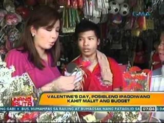 UB: Valentine's day, ipinagdiriwang sa iba't ibang paraan (021412)