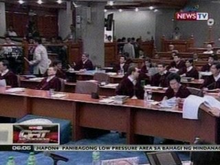 QRT: Validity ng subpoena nainilabas   ng impeachment court, pinag-  usapan sa paglilitis