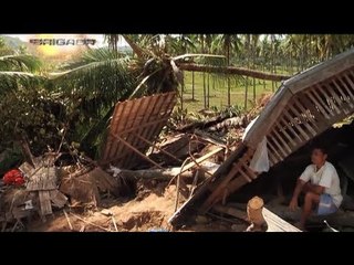 Mga nilamon ng lindol sa Visayas