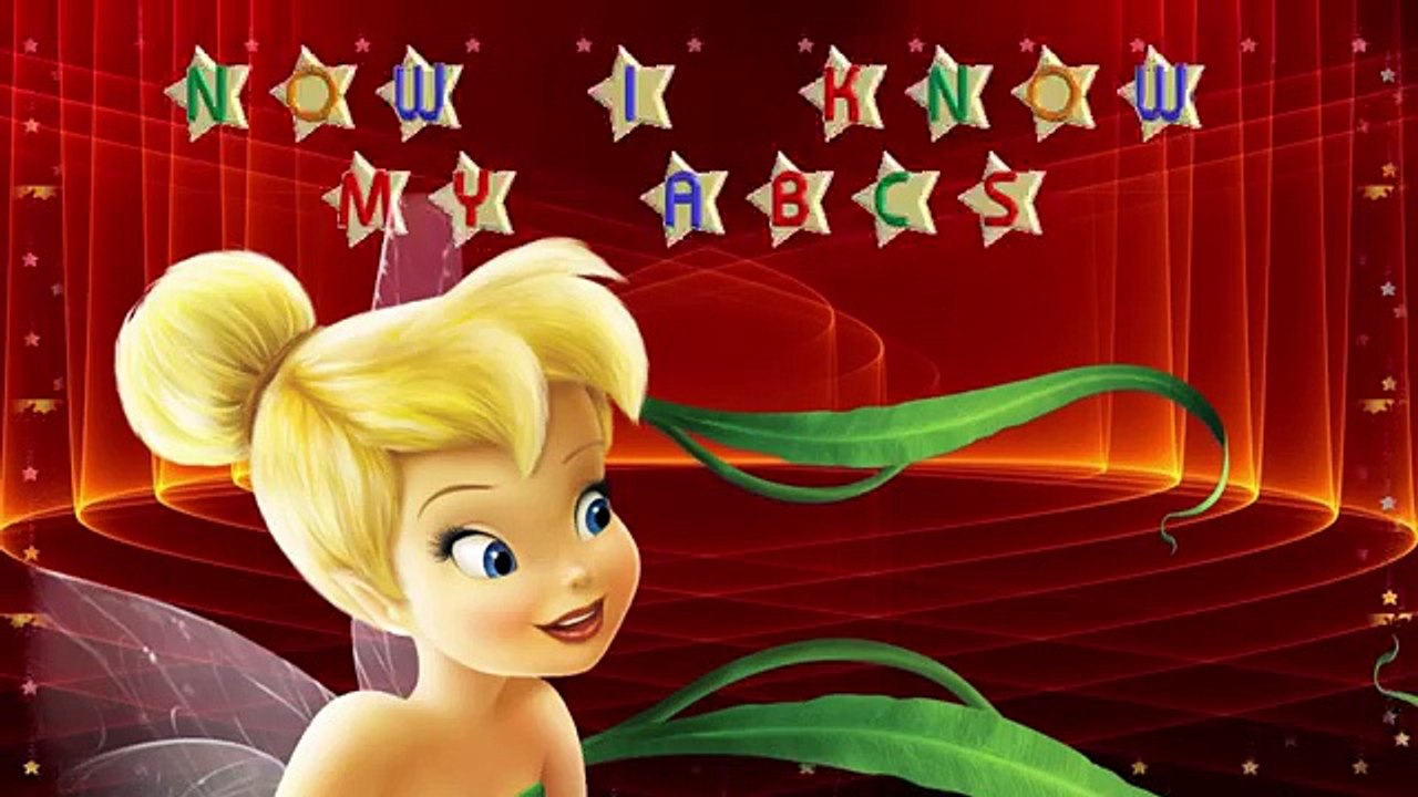 TinkerBell alphabet song for children - abc songs for toddlers - abcd for kids nursery rhymes
