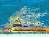 UB: PAGASA: LPA, posibleng malusaw o lumabas na ng bansa bukas  (021712)