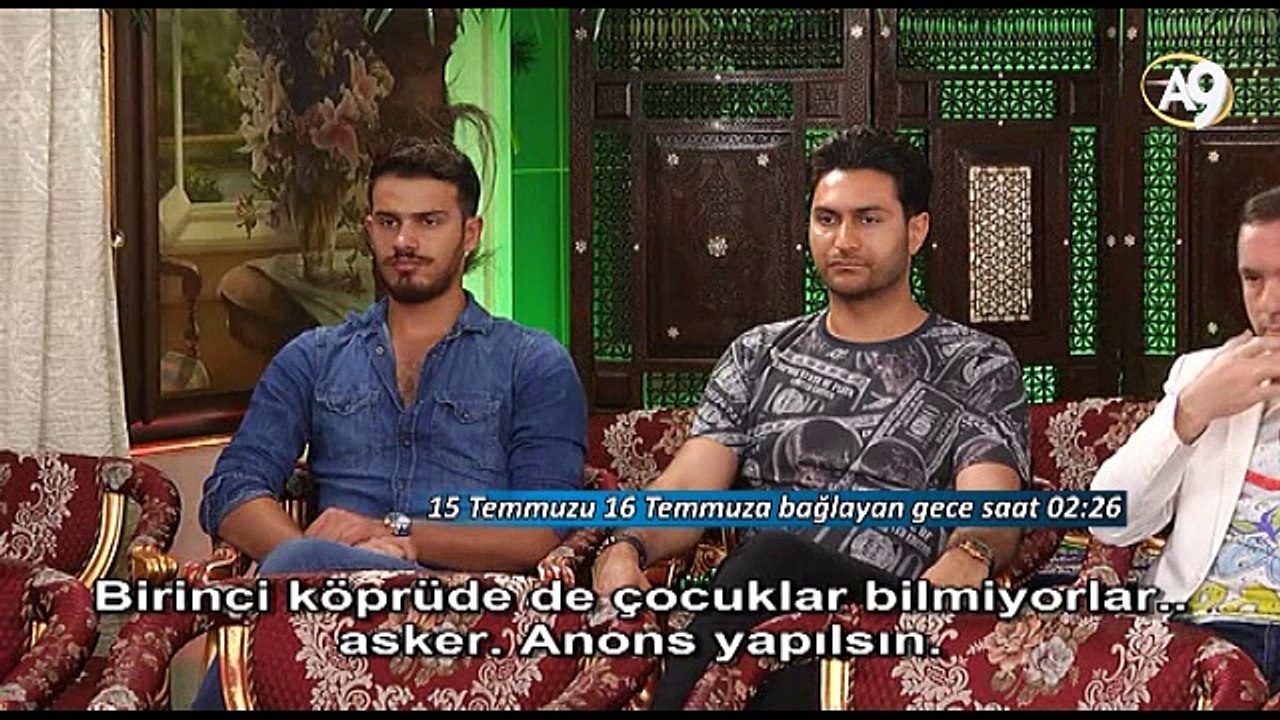 Adnan Oktar darbe girişimi gecesi olaydan haberi olmayan askerlere megafonla çağrıda bulunulmasını söyledi