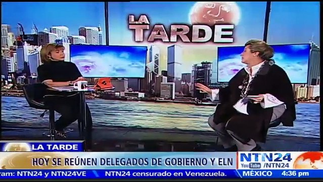 Víctimas deben estar en las mesas de diálogo entre el ELN y el gobierno colombiano : presidenta de Fundación Víctimas Visibles a NTN24