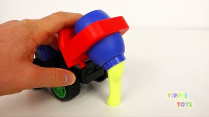 Slime Cement Mixer Truck Construction Toys Noise Putty