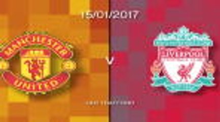 Manchester United v Liverpool in words and numbers