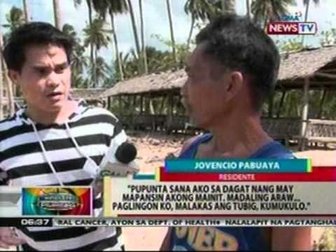 BP: Tabing-dagat na may kumukulong tubig sa Cebu, pinuntahan ng Mines and Geosciences Bureau
