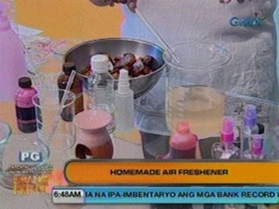Homemade air freshener na pwedeng pagkakitaan