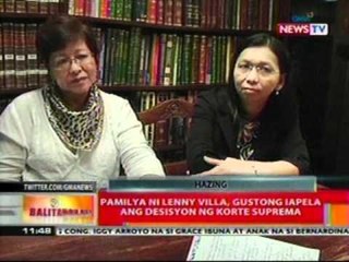 BT: 5 sangkot sa hazing na ikinamatay ni Lenny Villa noong 1991, hinatulan ng guilty ng SC