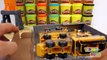 Cat Caterpillar Toys Play Doh Fun Dump Truck Bulldozer Steamroller Excavator Wheel Loader