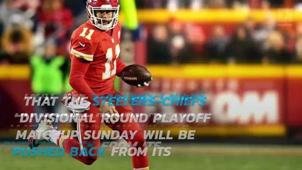 Steelers-Chiefs start time pushed back due to bad weather