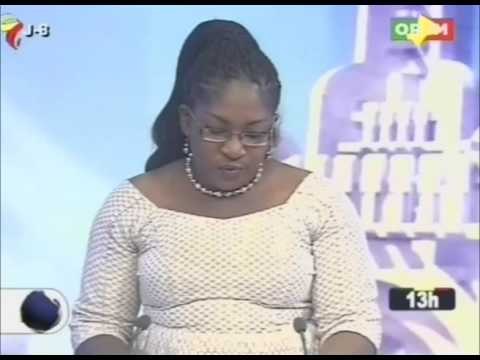 ORTM Edition de 13H du JT du Jeudi 05 Janvier 2017