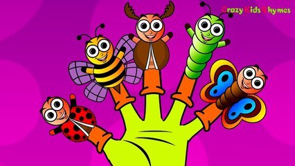 Finger Family | Finger Family Rhymes | Animal Finger Family | Bee Finger Family