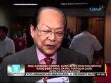 24 Oras: Mag-asawang Corona,   ilang beses daw nakabiyahe nang   libre dahil sa Pal Platinum   Card