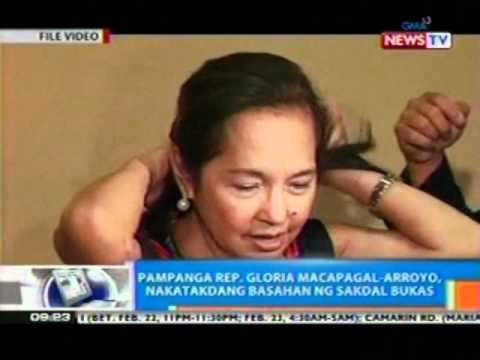 NTG: Pampanga Rep. Gloria Macapagal-Arroyo, nakatakdang basahan ng sakdal bukas