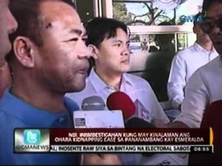 Tinambangang si NBI Deputy Director Esmeralda, inilabas na mula sa ospital