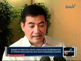 Saksi: Jeremy Renner, naka-barong at cargo pants nang mag-courtesy call kay Pres. Aquino