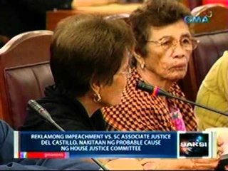Reklamong Impeachment vs. SC Assoc. Justice Del Castillo, nakitaan ng Probable Cause