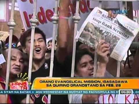 UB: Grand Evangelical mission, isasagawa sa Quirino Grandstand sa Feb. 28