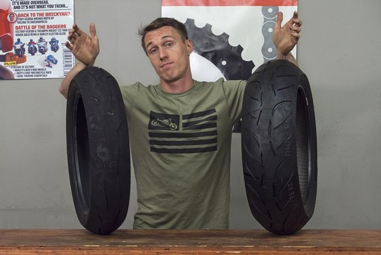 What’s With Motorcycle Tire Width? - MC Garage Video