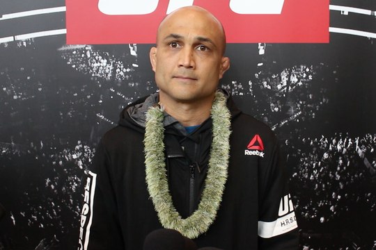 BJ Penn enjoying the spotlight again ahead of UFC Fight Night 103