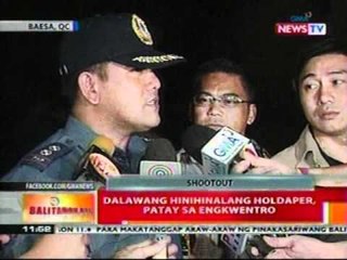 BT: 2 holdaper sa QC, patay sa   engkwentro