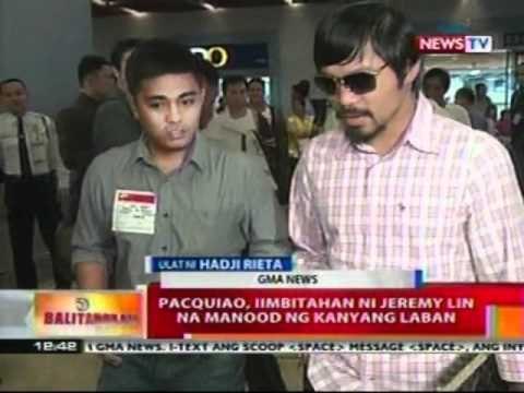 BT: Rep. Manny Pacquiao, nakauwi na mula sa press tour para sa laban nila ni Timothy Bradley Jr.