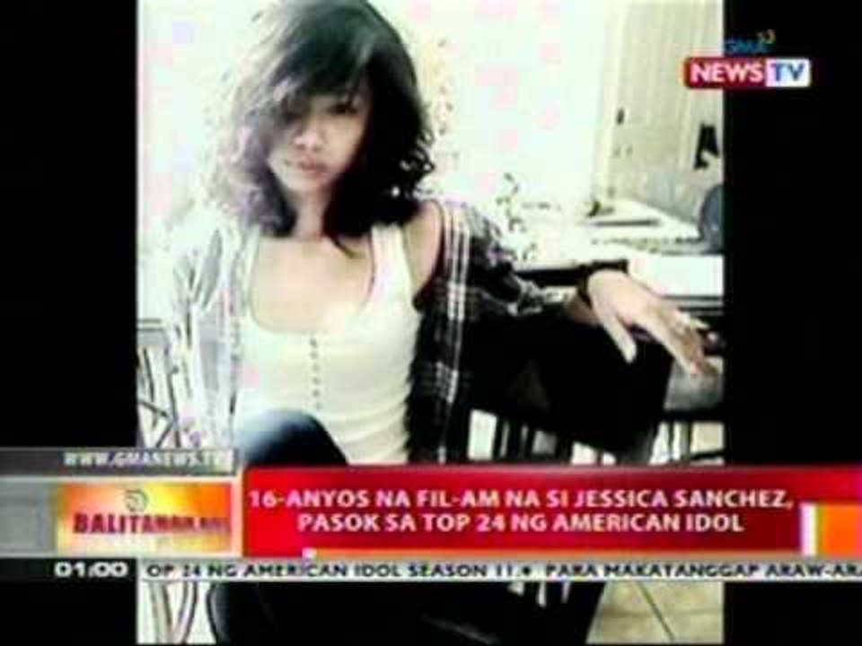 BT: 16-anyos na Fil-Am na si Jessica Sanchez, pasok sa top 24 ng American Idol