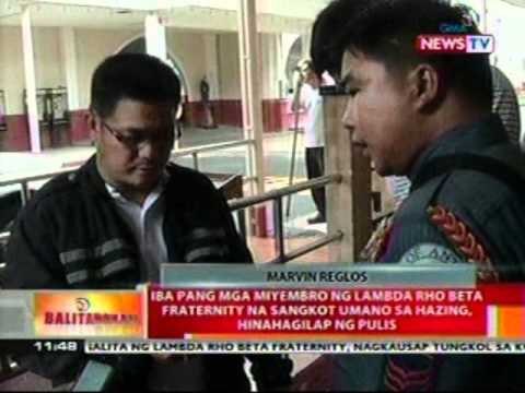 BT: Iba pang miyembro ng Lambda Rho Beta Frat na sangkot sa hazing, hinahagilap ng pulis